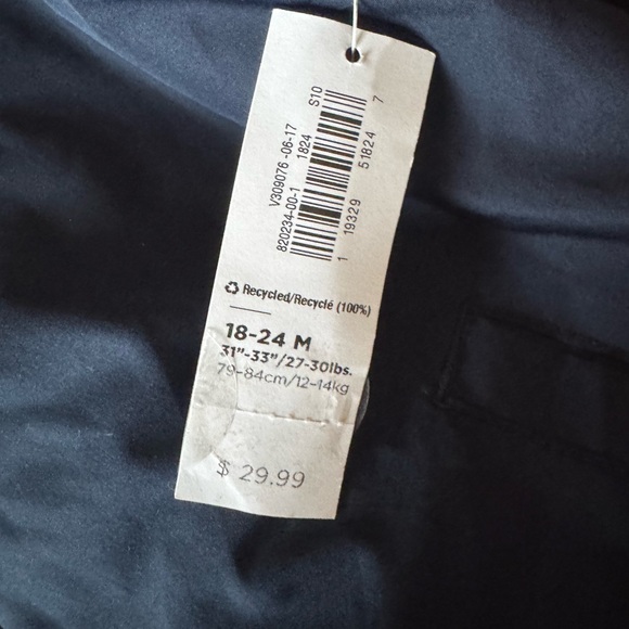 Micro-Fleece-Lined Jacket for Toddler Boys - Picture 6 of 6